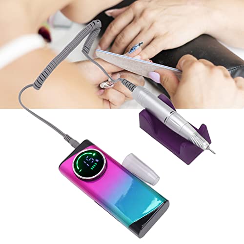 Máquina eléctrica para uñas con 6 cabezales y pulidor miniatura 2