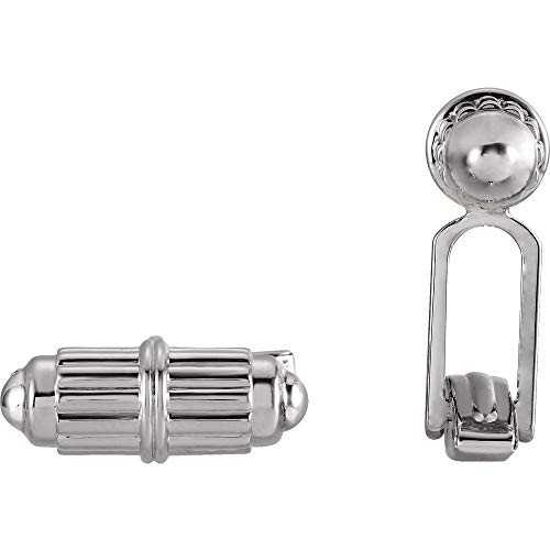 Gemelos de Plata 925 Barrel para Hombre miniatura 2