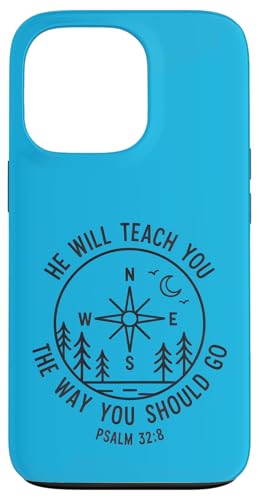 ���� 32:8 He Will Teach You Compass Outdoors �X�}�z�P�[�X iPhone 13 Pro �p