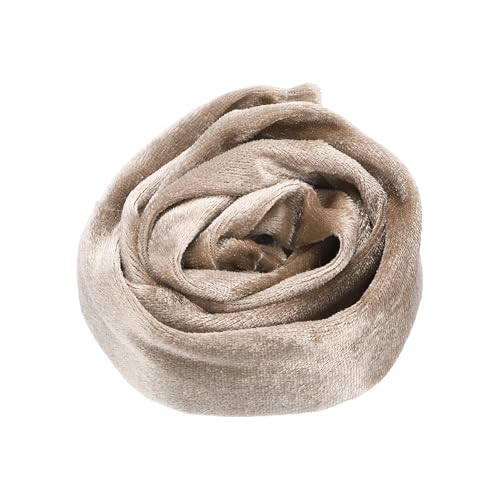 Fils de lustre dissimulés avec élégance grâce au cache-cordon en velours beige PATIKIL