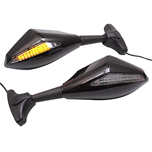 Espejos retrovisores para moto CBR que eliminan ángulos muertos con intermitente LED