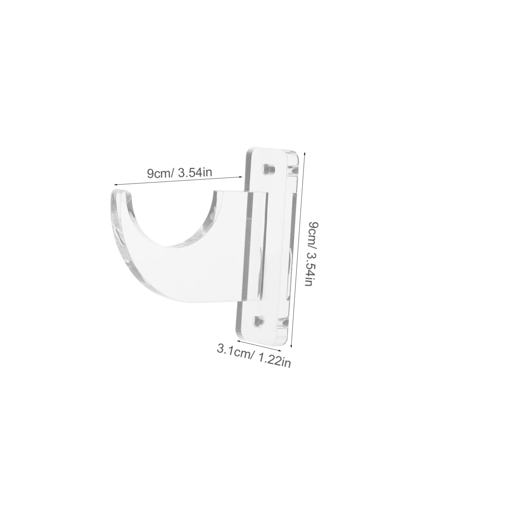 STOBAZA Baseball Bat Display Wall Mount 2-in-1 Rack for Guitars Swords Skateboards Wall Mounts for Home Decor