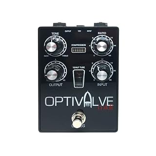Foxgear – OPTIVALVE MKII – GURUS – Pédale compresseur à lampes pour guitare - Les Beatles, Paul McCartney, John Lennon, RIngo Starr, George Harrison