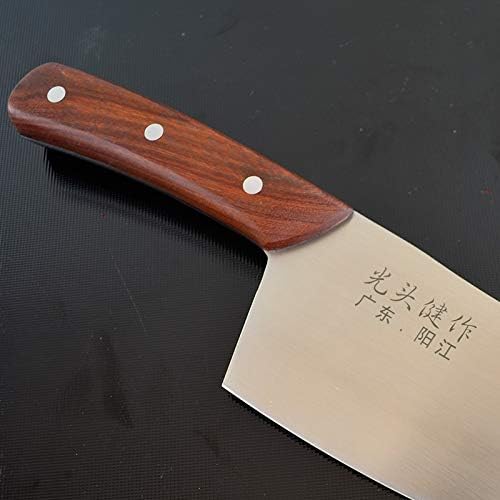 MAYiT Meat Cleaver Knife, Stainless Steel Household Kitchen Knives Handmade Professional Chef Cleaver Slicing Meat Vegetable Knife