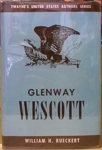 Glenway Wescott, Twayne's United States Authors Series, TUSAS 87