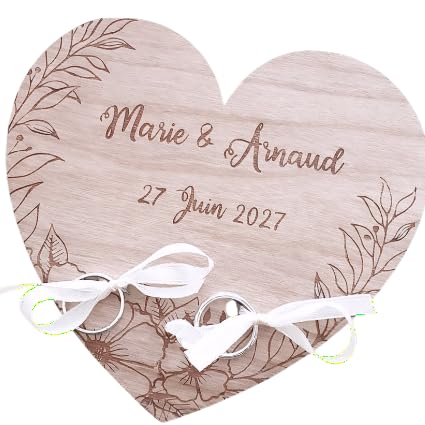 Porte alliances personnalisé en bois