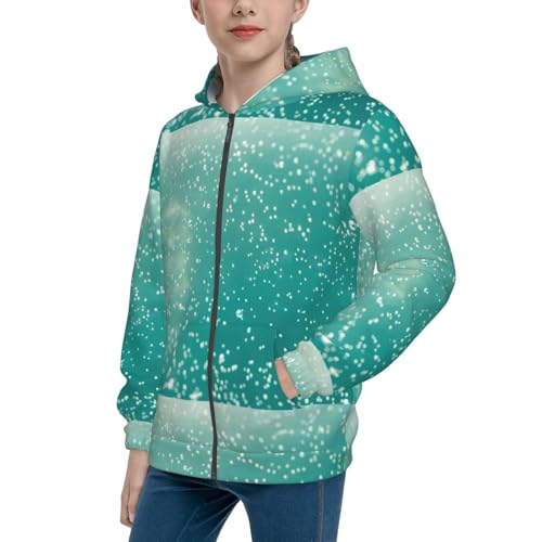 Air Bubbles Kid Hoodies Boys Zip Up Sweatshirts Girls Pullover with Pocket