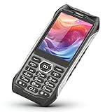 Sxhlseller Entsperrtes 4G Handy, Robustes Dual SIM Handy mit 3,5 Zoll Bildschirm, SOS Taste, 4500 MAh, Grundfunktionen, IP68 Wasserdicht, für Senioren