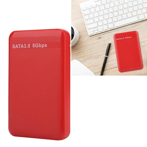 Caja externa USB 3.0 para disco duro 2.5in Rojo miniatura 7