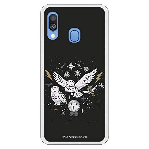 Custodia per Samsung Galaxy A20E Ufficiale di Harry Potter Cattuzzi Silhouette per proteggere il tuo cellulare. Cover per Samsung in silicone flessibile con licenza ufficiale di Harry Potter.