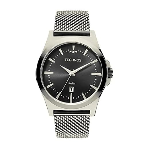 Relógio Technos Masculino Steel Prata - 2115LAL/0P