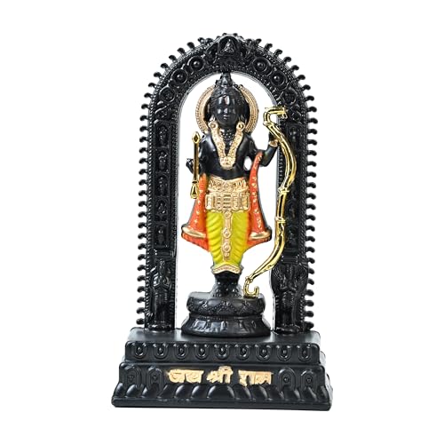 Image of ZAICUS Ayodhya Ram Lalla Idol Murti for Home Temple Car Dashboard | Lord Ram Statue for Pooja Room, Mandir Decor & Spiritual Gift