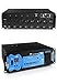 Pyle PS900 Audio/Video AC Power Conditioner, Voltage Filter, Noise/Interference Elimination, Processor Sequencer with 3-Prong Outlet Plugs, Black