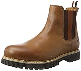 Laufsohle: Gummi Hilfiger Denim Herren L2385OUIS 2A Chelsea Boots, Braun (Winter Cognac), 41 EU