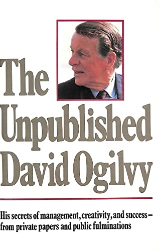 Unpublished David Ogilvy 0517566095 Book Cover