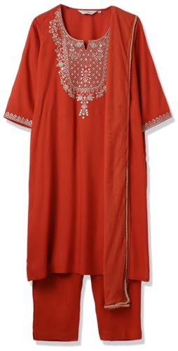 BIBA Rayon Women's Kurta Set