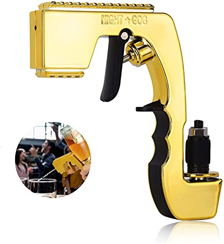 Redpeachk Bubbly Blaster Pistolet à champagne avec bouchon à champagne, bouteille de fontaine, éjecteur de bière, alimentation Cover