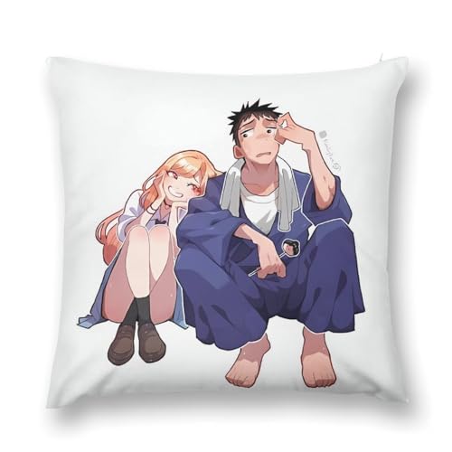 エコ素材 その着せ替え人形は恋をする フロアクッションカバー エレガント カフェ 装飾 18 "x18 "