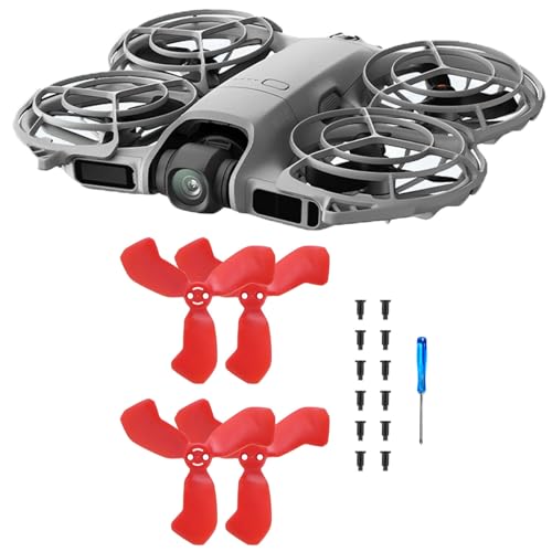 Taoricup DJI Neo 2 �Ή� �v���y�� �u���[�h �E�B���O DJI Neo2 �Ή� �A�N�Z�T���[ �ی�T�|�[�g �y�� (Red)