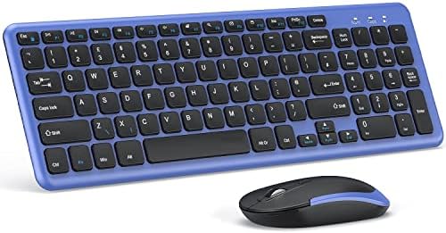 2.4GHz Wireless USB Keyboard and Mouse Set with USB Receiver