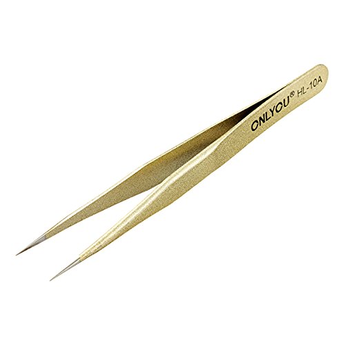 NEUFU 7pcs Pinces De Précision Dures Brucelles En Acier Inoxydable Anti