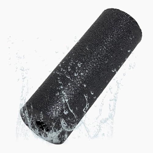 1 Pièce Mini Rouleau Massage 5.3 x 15 cm,Foam Roller Rouleau de Fitness,Rouleau en Mousse Rond Rouleau Massage Fascias pour Dos,Jambe et Des Pied pour Relâcher les Tensions Musculaires-Noir – Image 4