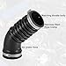 Partuto Air Cleaner Intake Hose Tube with Clamps 2223135030 - Car - Engine Filter Air Intake Duct Hose Tube - for Toyota Pickup L4 2.4L 1988-1995 Rubber Black - 1Pc