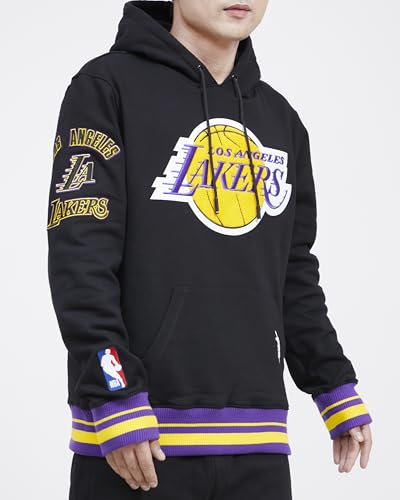 Image of Pro Standard Mens NBA Retro Classics Brushed Back French Terry Pull Over Hoodie