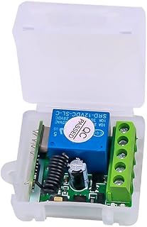 memorarry DC 12V 1CH RF Relay Receiver 433MHz Universal Wireless Remote Control Switch 433 MHz Transmitter Button Module DIY Kit