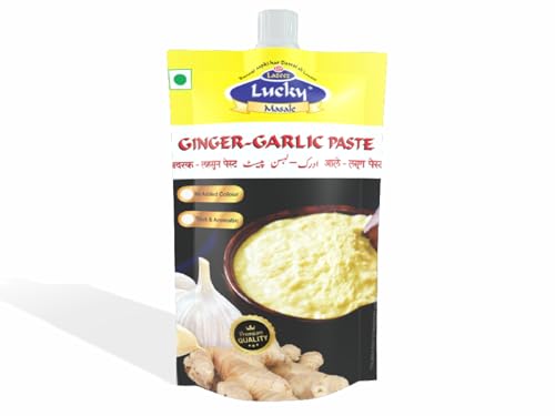 Lucky Ginger Garlci Paste/(Pasta de jengibre y ajo) [200 g] (paquete de 3)