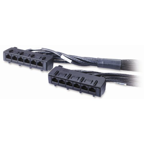 APC Data Distribution Cable - network cable - TAA Compliant - 3.4 m - black - Schwarz - 3m