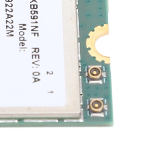 Tarjeta inalámbrica WiFi 6E M.2 de 5374Mbps, Tri Banda 2.4GHz/5GHz/6GHz, Bluetooth 5.2, Adaptador de red portátil de alta velocidad, interfaz PCIe, compatible con Windows 10 y 11 miniatura 7
