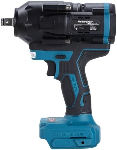 ZUYIYI 1/2" Cordless Impact Wrench – 1000 N.m Torque, Brushless, Compatible With Makita 18V Battery (Tool Only)
