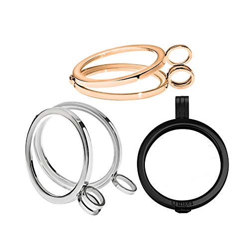 Collar Quiges de acero inoxidable antialérgico con cadena de 90 cm para evitar manchas en la piel 4