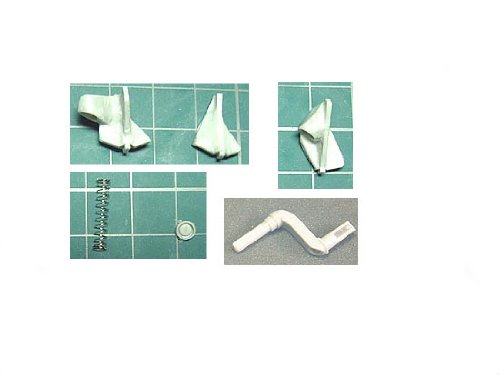 ドイツ タイガーⅠ型 可動サスペンションキット（タミヤ用） 1/35レジン改造キット German Tiger Ⅰ Movable suspension for Tamiya 1/35 Resin cast Conversion kit