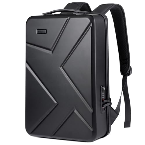 Mochila para ordenador portátil con coraza rígida e impermeable tipo B