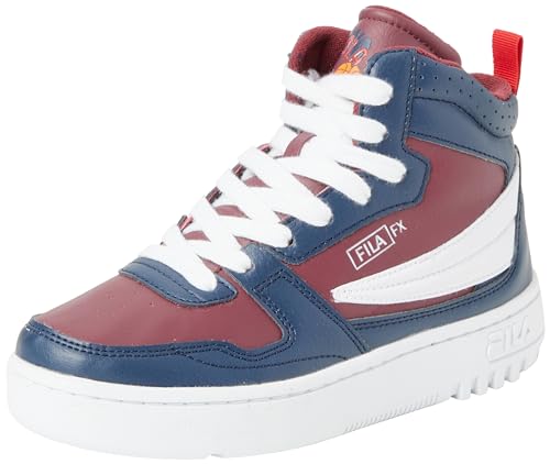 FILA Fxventuno Mid Teens, Zapatillas, Tawny Port Navy, 39 EU