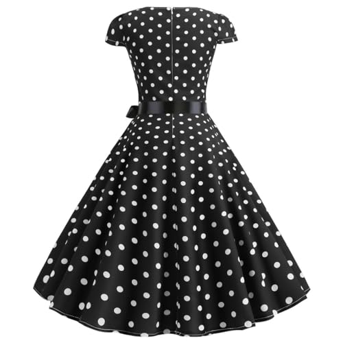 Robe swing rétro flatteuse pour affiner la silhouette en soirée