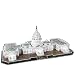 XILALA 3D Puzzles for Adults, Puzzle Adulti 3D, Modelli di casa Bianca Rimovibili, Teaser cerebrali, Puzzle architettonici Brain Game.