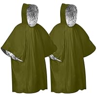 Deecam 4er-Pack Notfall-Survival-Poncho – Rettungsdecke, Biwaksack & Regenschutz Für Camping Und Outdoor