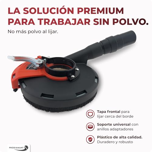 Muela de vaso PRODIAMANT 115mm 125mm para eliminar polvo al rectificar 3