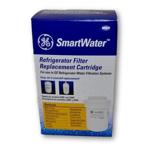General Electric SmartWater Refrigerator Filter Replacement Cartridge MWF