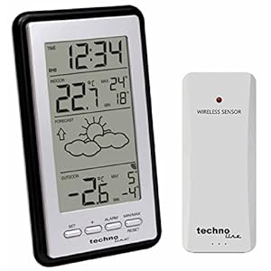 Technoline WS-9130- Digital Weather Station with Radio Controlled Clock timing signal from Frankfurt Germany ( German…