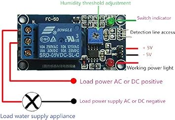 5V Soil Moisture Sensor Controller Module Detection Water Sensor Automatically Watering