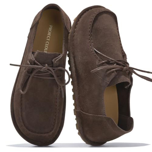 100% Genuine Leather Moccasin Loafers for Women - Moccasin Shoes for Women by Project Cloud