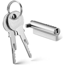 Refrigerator Lock, 35mm Heavy Duty with 2 Keys, Locks for Cabinets for Glass Door, for Supermarket, Office Fridge or Home Freezer