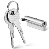 MALUGOGO Refrigerator Lock with 2 Keys Freezer Door Lock Cylinder for Fridge...