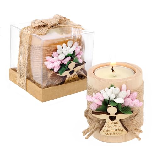 Wooden Candle Holders For Baptism