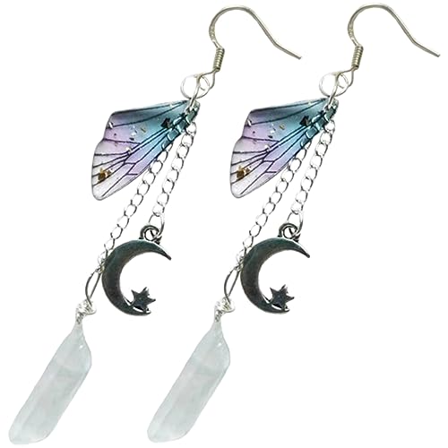 Charme de papillon et lune suspendue pour un style fée unique et intemporel