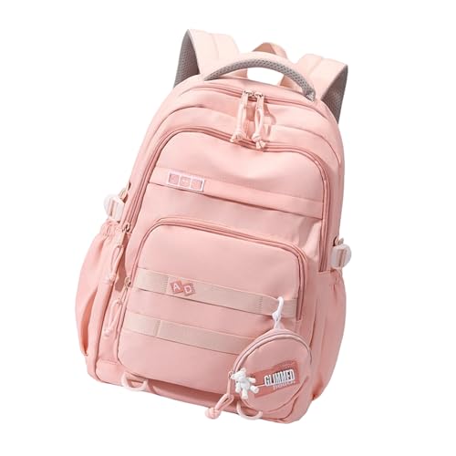 Mochila informal para estudiantes con compartimentos reforzados antidesgaste